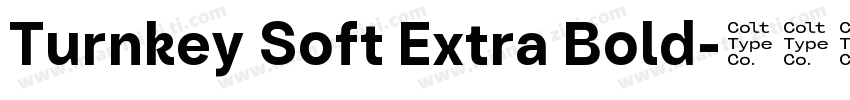 Turnkey Soft Extra Bold字体转换